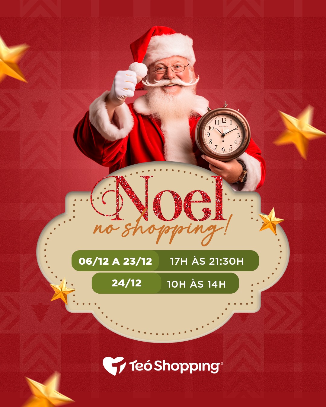 O Noel já avisou: ainda dá tempo de garantir os presentes!